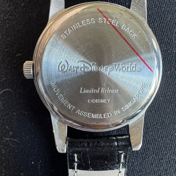Disney Silver and Black Limited Edition Watch - Picture 3 of 5